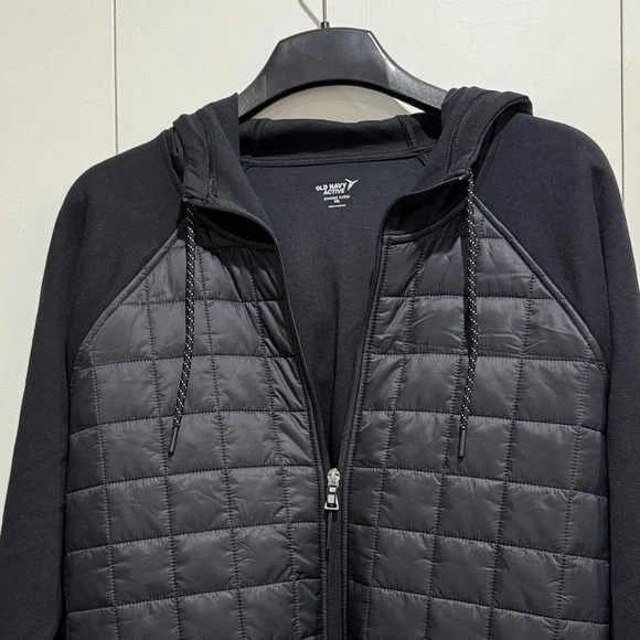Old Navy Active Dynamic Fleece Black Jacket Women’s Sz XXL - Picture 3 of 6